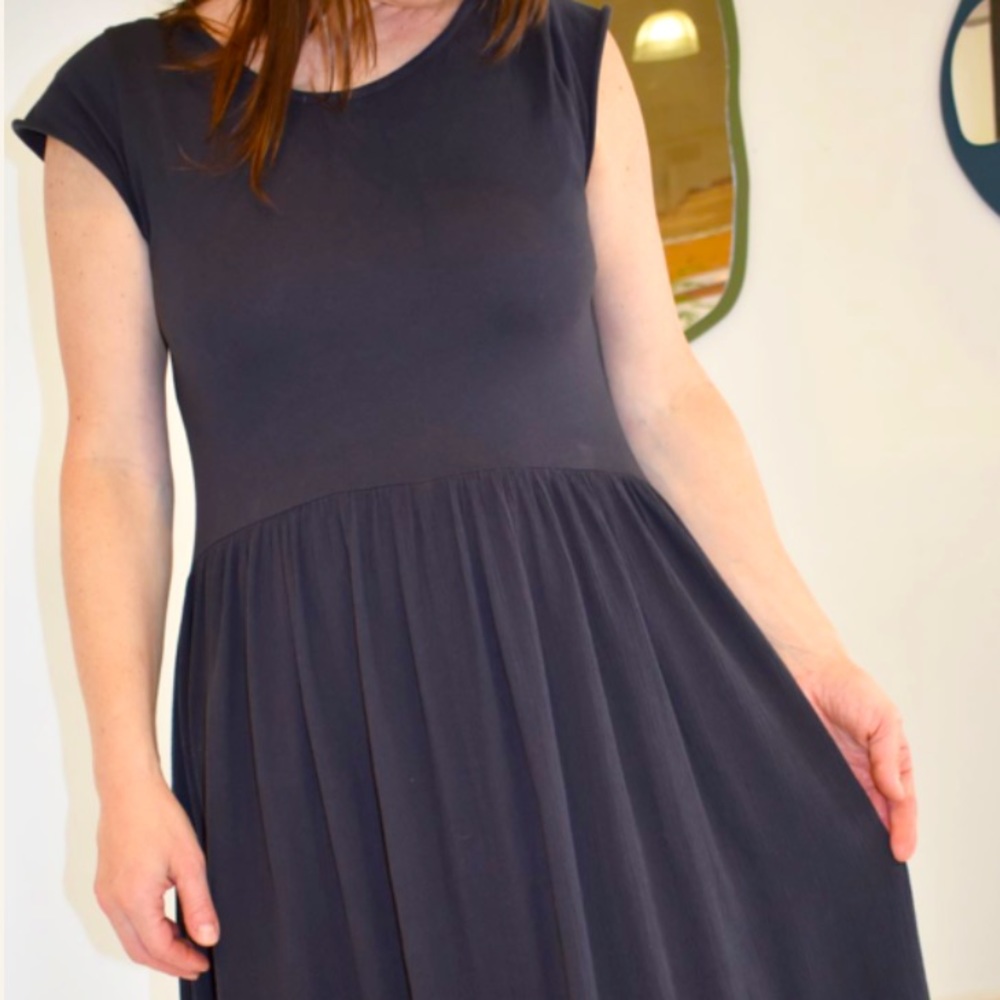 Black Crane dress